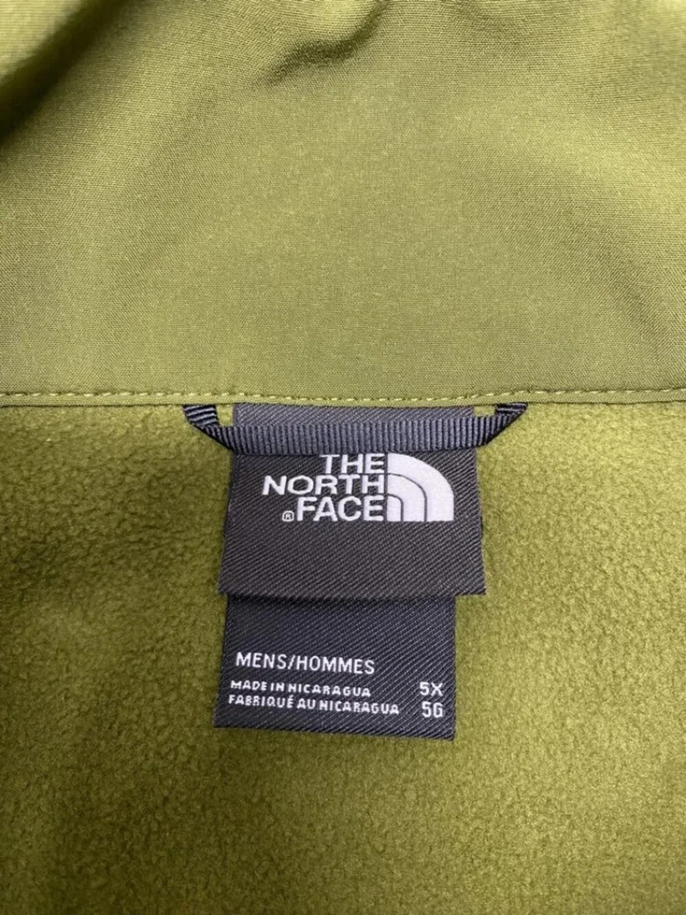 The North Face Mens Apex Bionic 3 Lightweight Jacket Size 5X Forest Olive